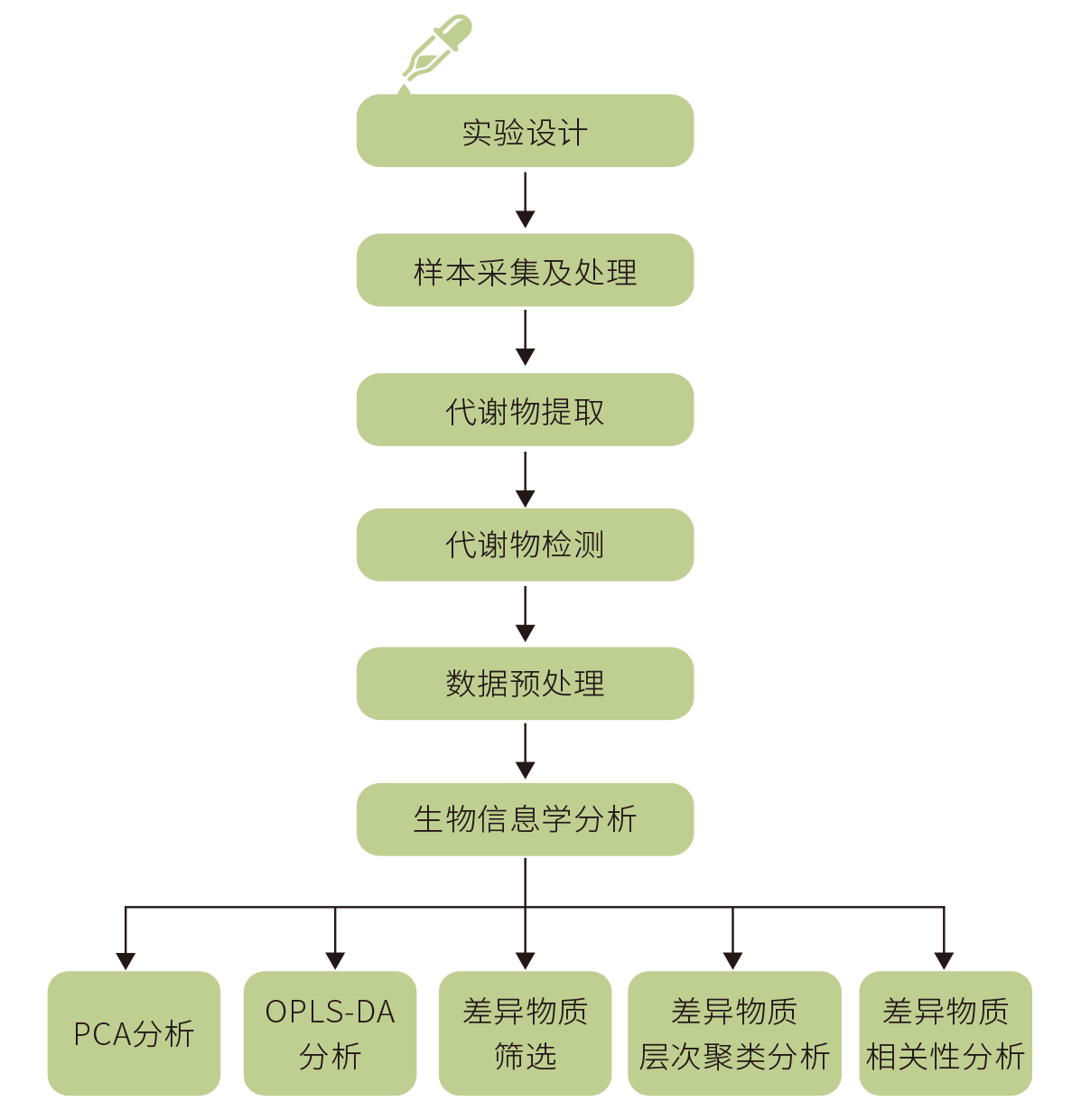 风味组学(VOCs)技术路线