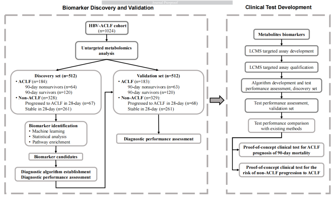 临床biomarker专题 | (IF=25.7)增强HBV-ACLF预后的生物标志物筛选(图3)