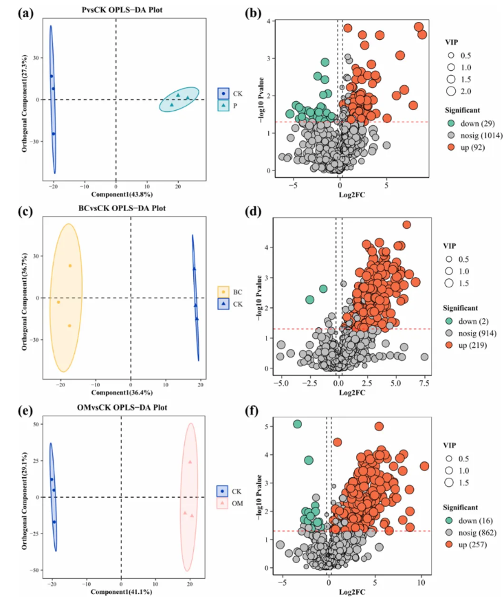 J.Agric.Food Chem.(IF=6.2)|西农团队：揭示三种土壤改良剂通过DOM转化与微生物代谢重编程调控硒镉生物有效性的分子机制(图5)